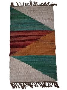 Cotton Printed Chindi Rug