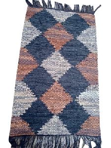 Rectangular Cotton Printed Chindi Rug