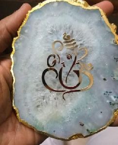Engraved Agate Stone