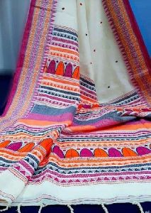Designer Handloom Cotton Saree