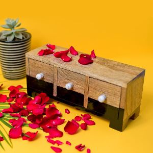 Small Wooden Storage Box