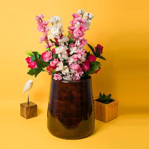 Wooden Block Vase