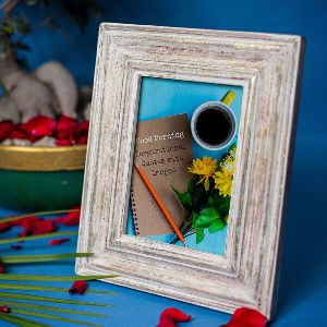 Wooden Gold Toned Photo Frame
