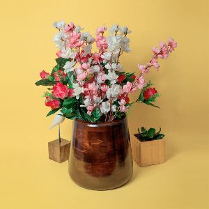 Wooden Small Block Vase
