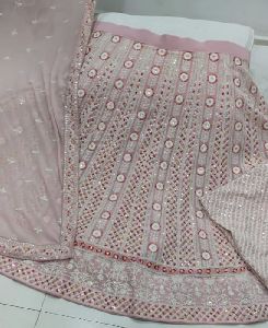 Lakhnavi Work Lehenga