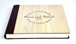 Wooden Cover Photo Albums
