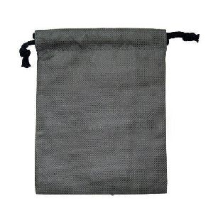 Nonwoven Pouch with Rope Closure