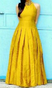 Designer Heavy Banglory Silk Gown