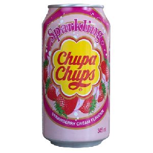 Chupa Chups Strawberry Flavor Soft Drinks