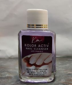 Pink Nail Polish Remover Liquid