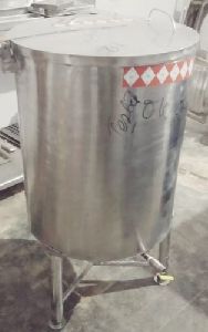 Stainless Steel SS RO Water Tank, Color : Silver