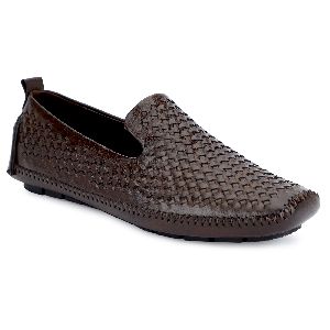 Mens Brown Slip On Shoes