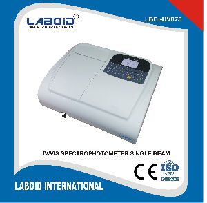 Uv Vis Single Beam Spectrophotometer