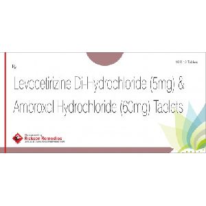 Levocetirizine Dihydrochloride and Ambroxol Hydrochloride Tablets