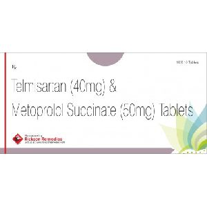 Telmisartan and Metoprolol Succinate Tablets