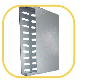 MS Powder Coated Perforated Cable Tray with Cover