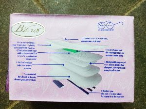 Bit Us Sanitary Pads, Color : White