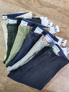 Branded Lycra Trousers/chinos for men