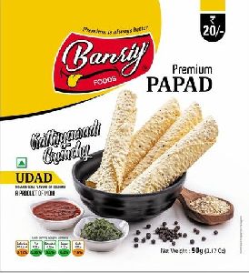 Banriy Foods Udad Papad-90gm
