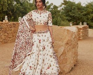 Off White Lehenga Choli