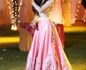 Pink Lehenga Choli