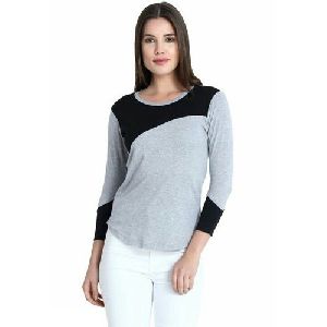 Ladies Round Neck T-Shirts