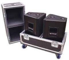 Double Monitor Flight Case