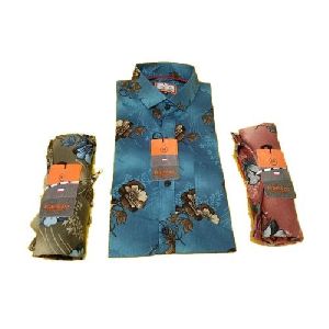 Mens Printed Party Wear Shirt