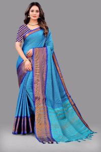 cotton silk saree