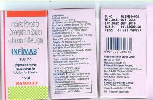 Infimab 100 Mg Injection, Style : Vertical