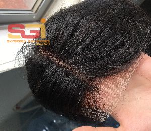 Human Hair Closure Lace Wig