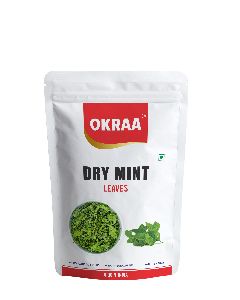 Dry Mint Leaves - 100 gm (Pudina Leaves) by OKRAA