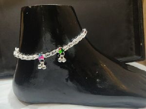 Ghungroo Silver Anklets