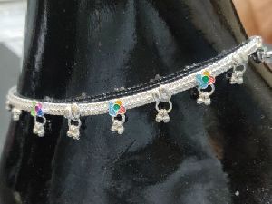 Light Weight Silver Anklets