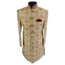 Embroidered Mens Wedding Sherwani