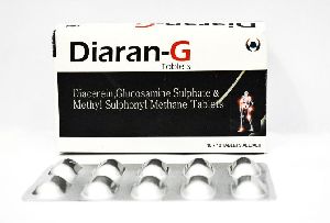 Diacerin 50mg + Glucosamine750mg + MSM 250mg Tablet