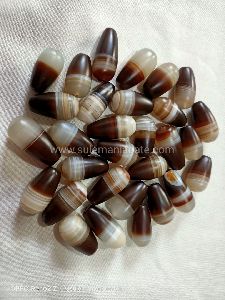 Agate stone beads