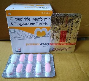 Glimepiride, Metformin & Pioglitazone Tablets