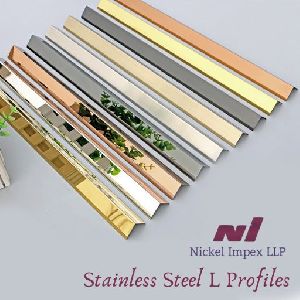 L Shaped Stainless Steel Profile