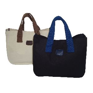 12 OZ Natural & Dyed Canvas Tote Bag