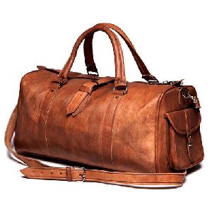 Leather Duffle Bags, Size : Standard