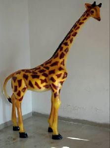 Fiber Giraffe Statue