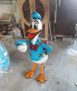 Fiberglass Donald Duck Statue