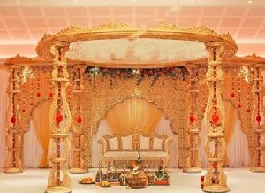 Wooden Wedding Mandap