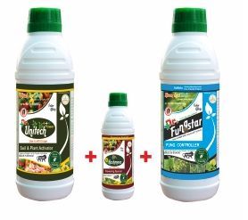 Dr. Unitech PP + Kashmora + Fungstar Organic Fertilizer Kit