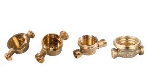 Brass Single Jet Water Meter Body