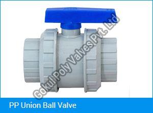 GOKUL GOKUL Polypropylene HDPE White pp union ball valve