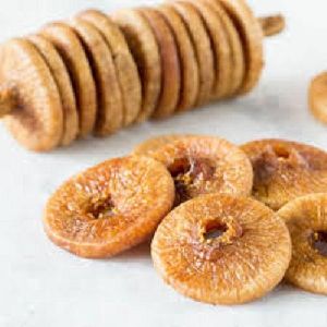 Dry figs on a plate