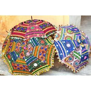 Multicolor Handcrafted Umbrellas