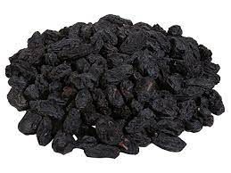 black raisins